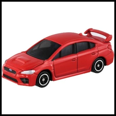 TOMICA SUBARU COLLECTION SUBARU WRX STI TYPE S 1/62 TOMY New 112  Red - Image 1 of 4