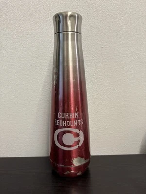 Corbin Redhounds Crown Vaso de Acero Inoxidable Escuela Secundaria Fútbol Kentucky Foto 1 de 4