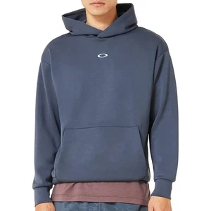 OAKLEY ENHANCE QDEVO Fleece Men's Pullover Hoodie - Dark Slate - Large - NWT - Picture 1 of 7