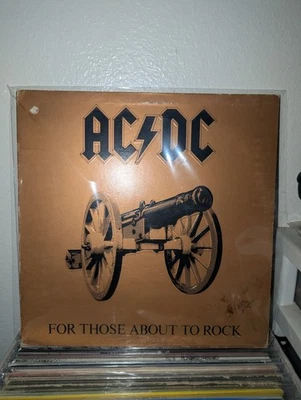 AC/DC for Those About to Rock Vinyl LP Foto 1 de 2