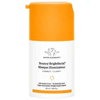 Drunk Elephant Bouncy Brightfacial Brightening Mask - NEW WITH BOX 1.69oz /50ml - Image 1 of 4
