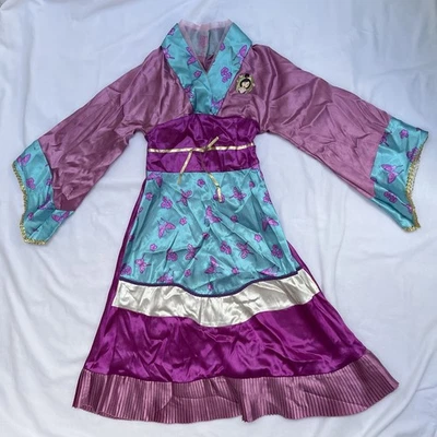 Disfraz de Halloween Y2K Mulan Disney Store Talla 6 6X Princesa Satén Niñas Foto 1 de 4