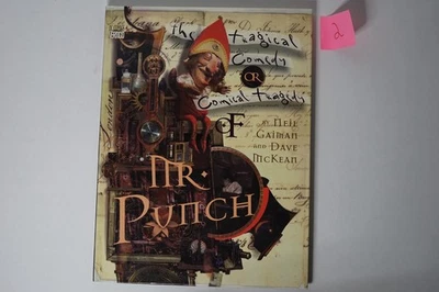 Mr. Punch Tapa Dura FIRMADA por Neil Gaiman Vertigo Novela Gráfica HC (Copia 2) Foto 1 de 4