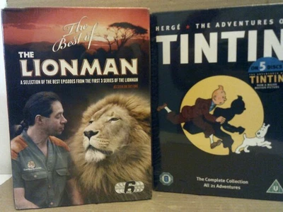 The Best Of The Lionman + The Adventures Of Tin Tin Sealed Box Sets - Image 1 of 3