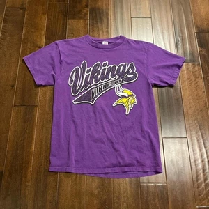 Minnesota Vikings NFL logo champions short sleeve purple color shirt KV39673 - Picture 1 of 2