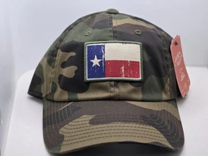 Sombrero Bandera Texas Aguja Americana Nuevo Con Etiquetas Gorra Camuflada  - Imagen 1 de 4