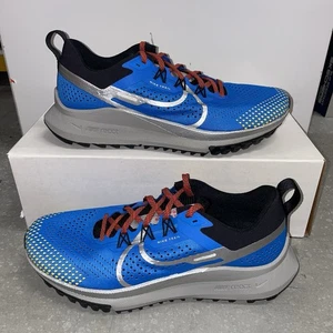 Nike Zoom Pegasus 4 scarpe da trail running uomo taglia 9 blu giallo grigio DJ6158-401 - Foto 1 di 9