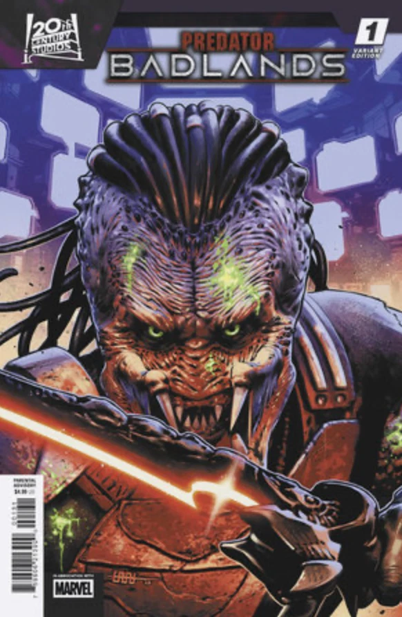 Predator: Badlands #1 Cafu Variant Cover 11/12 Marvel Comics - Imagem 1 de 1
