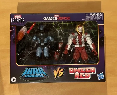 Figura de acción Marvel Legends Gamerverse War Machine vs OMEGA roja de 6 pulgadas paquete de 2 Foto 1 de 4