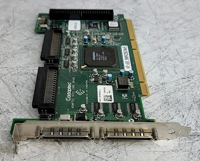 ADAPTEC SCSI Card 39160 ASC-39160/dell2 Controller Card PCI-X - Image 1 of 3