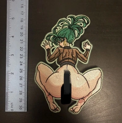 Mangá anime One Punch Man Tatsumaki Waifu bordado patch 5 polegadas - Imagem 1 de 2