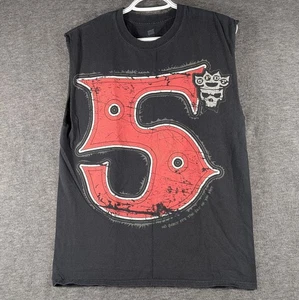 Five Finger Death Punch The Way Of The Fist T-Shirt Black Muscle T Shirt Medium - Picture 1 of 9