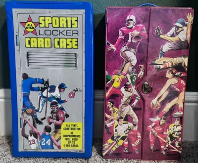 Vintage Card Lockers Lot (2) — Topps Super Sports Locker, All Star “Sports Lock" - Image 1 of 4
