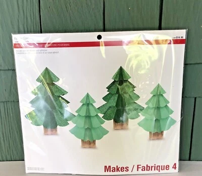 Recuerdos Cartón + Brillo Papel Árbol Artesanía Kit Navidad Vacaciones Decoración Foto 1 de 4