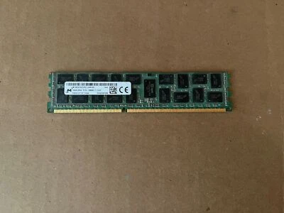 MICRON 16GB PC3-12800 RDIMM MT36KSF2G72PZ-1G6N1KE SERVER MEMORY RAM L2-9(6) - Image 1 of 4