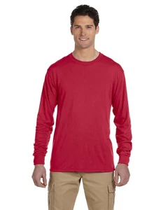 Jerzees Adult 5.3 oz. DRI-POWER SPORT 100% Poly Long Sleeves T-Shirt 21ML S-3XL - Picture 1 of 12