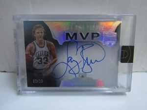 2019-20 Panini Eminence Larry Bird MVP On Card Auto 2/10 Celtics - Picture 1 of 2