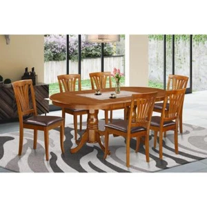 7 PC Dining set-Dining Table and 6 Dining Chairs - Picture 1 of 4