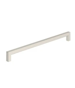 Amerock Monument 10-1/16 Inch Center to Center Handle Cabinet Pull Satin Nickel - Picture 1 of 2