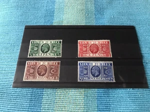 1935 silver jubilee set of 4 unmounted mint - Picture 1 of 1