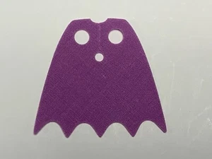 Batgirl Minifig Lavender 5 Point Cloth CAPE ONLY for sh092 56630 (A7) - Picture 1 of 1
