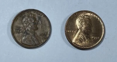 Errores 1930 y 1934 Lincoln 1C (#21256) Delaminaciones de planchet de grados superiores Foto 1 de 2