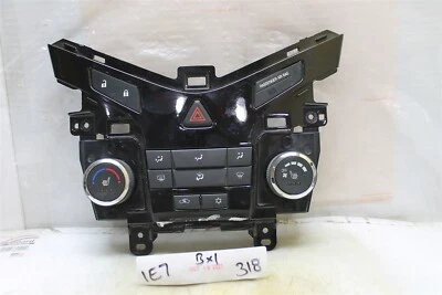 2011-2012 Chevrolet Cruze AC Heat Temp Climate Control 95017055 OEM 318 1E7-B1 - Image 1 of 4