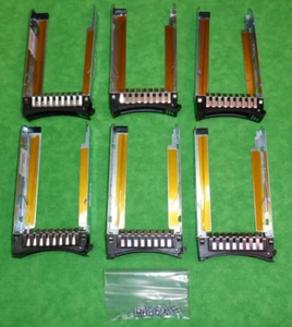 IBM 2.5" Hard Drive Caddy  X3850 X3950 X5 X3200 X3250 M3 HS12 HS22  LOT OF 6 - Picture 1 of 4