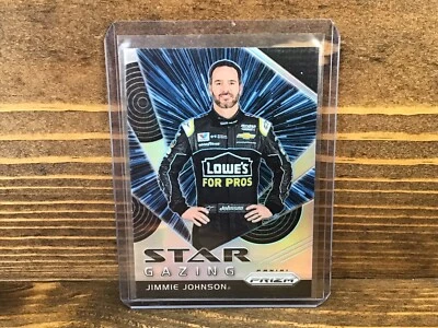 2018 Prizm Racing Jimmie Johnson Star Gazing SILVER PRIZM #65 - Image 1 of 2