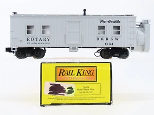 O Gauge 3-Rail MTH Rail King 30-2123 D&RGW Rio Grande Operating Snow Plow - Picture 1 of 12
