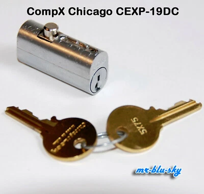 CompX Chicago Fire File Cabinet Lock CEXP-19DC