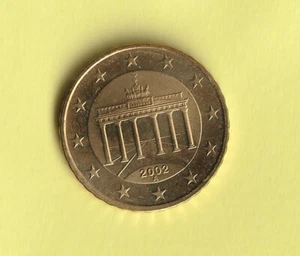 10 Cent Münze Deutschland BRD 2002 A, Umlaufmünze. - Bild 1 von 3