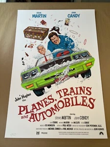 Impresión de aviones, trenes y automóviles firmados/#d por artista Mondo JJ Harrison - Imagen 1 de 5