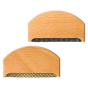2 Pcs Pilling Fuzz Remover Fabric Shaver Sweater Comb Clothes Defuzzer - Picture 1 of 12