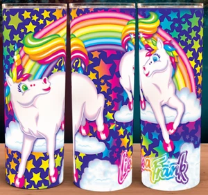 Lisa 90 Frank Rainbow Sky Markie Unicorn Cup Mug Tumbler - Picture 1 of 1