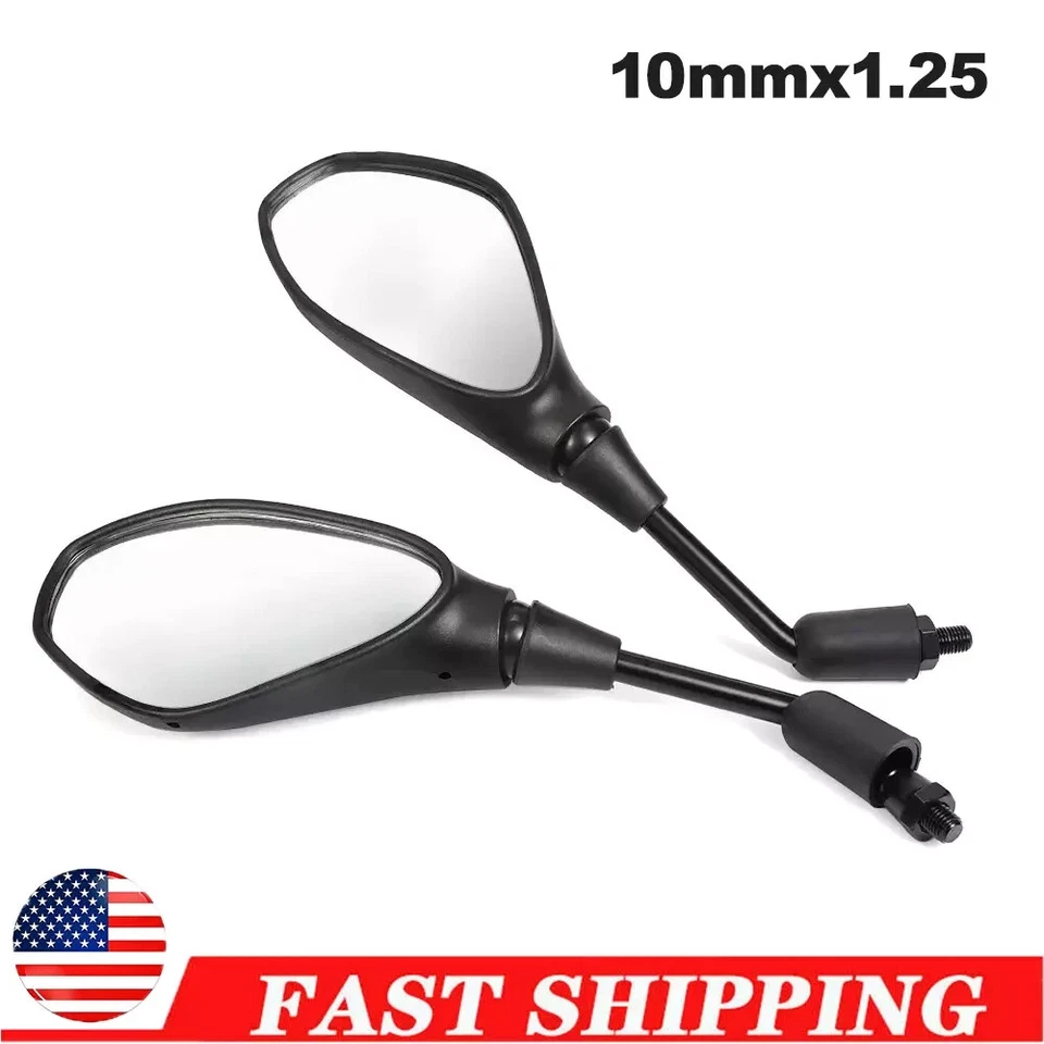 Espejos retrovisores laterales ajustables M10 para Suzuki SFV650 Gladius SV1000 SV650/N/X Foto 1 de 4