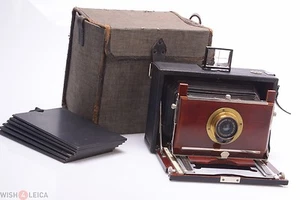✅ HERMAGIS FIELD 5x7, 13x18CM* *MINTY* CAMERA BERTHIOT PERIGRPAHE 90MM F/14 LENS - Picture 1 of 12