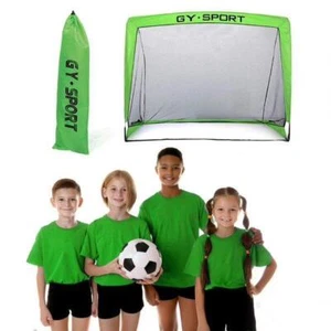 Kids Football Goal Portable Bag Pump Ball Indoor Outdoor Activity Sports UK - Picture 1 of 4