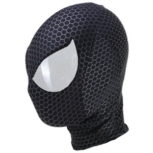New Black Venom 2 Spider-Man Mask Halloween Spiderman Cosplay Costume Props Gift - Picture 1 of 4