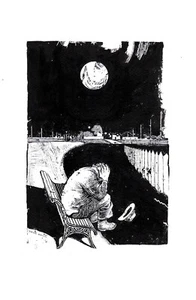ENRIQUE BRECCIA -  Illustrazione per libro "Knock Out" di Jack London - Picture 1 of 1
