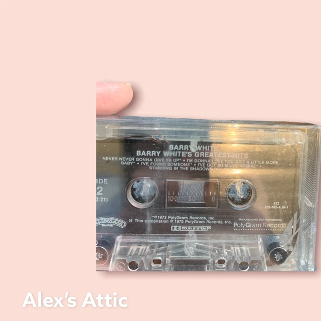 BARRY WHITE Barry White's Greatest Hits Cassette  - Image 1 of 1