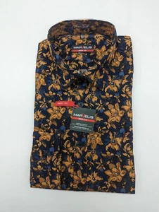 Camicia maniche lunghe Marvelos colletto taglia L 42 BODY FIT floreale art. 75168453 - Foto 1 di 5