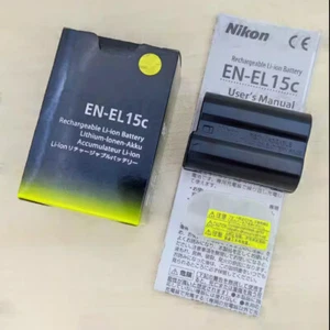 2pc NEW EN-EL15c Battery For Nikon Z5 Z6 Z6II Z7 II D850 D810 D750 Camera MH-25a - Picture 1 of 3