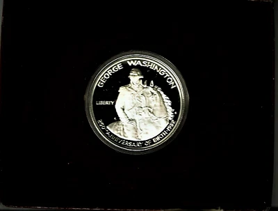 1982-s Washington '250th Anniversary of Birth' Comm. Half dollar at Gem Proof. - Image 1 of 2