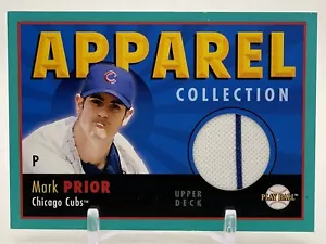 MARK PRIOR 2004 Upper Deck Play Ball Apparel Collection #AC-MP Chicago Cubs - Picture 1 of 2