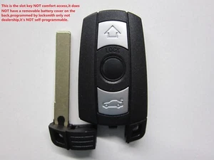 OEM BMW SMART LLAVERO ALARMA REMOTA SIN LLAVE KR55WK49127 315Mhz DESBLOQUEADO - Imagen 1 de 5
