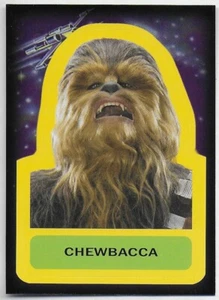 2015 Topps Star Wars Reise zum Erwachen der Macht S-7 Sticker CHEWBACCA - Bild 1 von 1