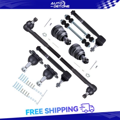 10X Front Ball Joint Tie Rod End Sway Bar End Link Fits Chevrolet Express 1500 Foto 1 de 4
