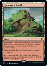 Spinerock Knoll Commander Legends: Battle for Baldur's Gate MINT CARD ABUGames