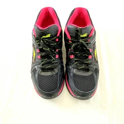 AVIA Mujer Talla 9.5 Atlético Gimnasio Ejercicio Zapatos WMA14300001 Negro Rosa Foto 1 de 4